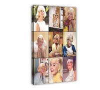 SDOBVDZ Singer And Actor Doris Day Poster (7) Canvas Poster Bedroom Decor Landscape Office Room Decor Gift 08x12inch(20x30cm)