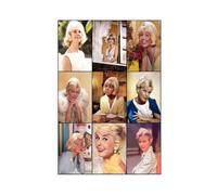 SDOBVDZ Singer And Actor Doris Day Poster (7) Canvas Poster Wall Art Decor Print Picture Paintings for Living Room Bedroom Decoration 20x30inch(50x75cm)