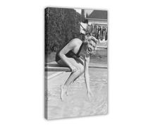 SDOBVDZ Singer And Actor Doris Day Poster (8) Canvas Poster Wall Art Decor Print Picture Paintings for Living Room Bedroom Decoration 24x36inch(60x90cm)