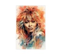 SDOBVDZ Singer Tina Turner Poster (22) Canvas Poster Wall Art Decor Print Picture Paintings for Living Room Bedroom Decoration 08x12inch(20x30cm)
