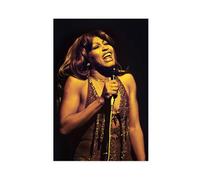 SDOBVDZ Singer Tina Turner Poster (26) Canvas Poster Bedroom Decor Landscape Office Room Decor Gift 20x30inch(50x75cm)
