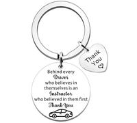 SDOFY Driving Instructor Gifts Passed Driving Test Gift Thank You Gifts for Driving Instructor Keyring New Driver Gifts for Instructor Keychain