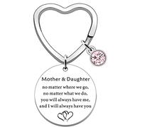 SDOFY Gifts for Mum Mother Daughter Keyring Keychain Mum Mom Mummy Birthday Christmas Mothers Day Gifts(no matter)