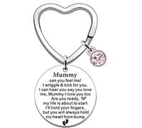 SDOFY Mum to Be Gifts Keyring Mummy to be from Bump to Mummy Pregnancy Gifts Baby Shower Present