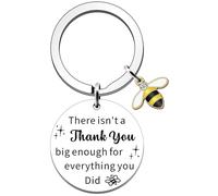 SDOFY Thank You Gift for Men Thank You Keyrings for Boss Manager Director Colleagues Coworkers