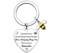 SDOFY Thank You Gift Sometimes People Forget How Amazing They Are Keyring Well Done Gifts Proud of You Gifts for Teacher Mentor Friend Family Colleague