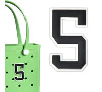 Sdopbinbin Bogg Bag Accessories Charm for Women Female Beach Bag Number Charms for Bogg Bag Charms for Audlts Teen Girls PVC Charms, S, Plastic, No Gemstone