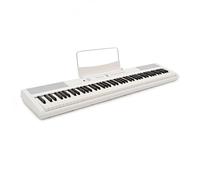 SDP-2 88 Key Digital Stage Piano with Weighted Action White | Eight Voices Including Grand and Electric Piano, Weighted Action for Easy Transition, Four Stereo Speakers, White