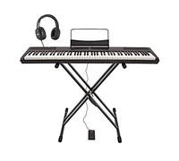 SDP-2 Stage Piano by Gear4music + Stand Pedal and Headphones
