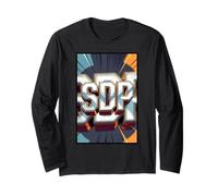 SDP Comic Book Style Logo Long Sleeve T-Shirt