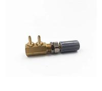 SDQGDHVW 10Pcs Dental Water Adjustor F type Dental Regulator Control Valve L Type 3mm 5mm For Dental Chair Turbine Unit Regulating Valve(L Type 3mm)
