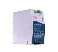 SDR-240-48 DC 48V 5A 240W Single Output Industrial DIN Rail with PFC Function Power Supply
