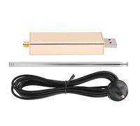 SDR Receiver and Software Defined Radio for FM Broadcast and Intercom Signal Reception - Aluminum Alloy Housing - Continuous Frequency Coverage from 0.1 kHz to 1.7 GHz - USB