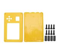 SDR Transceiver Protector Cover ABS Material Shockproof Water Resistant Case for Portable Radio Transceivers Yellow Color 2 Pack