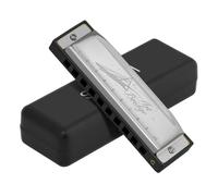 SDREAM Harmonica for Kids Adults, 10-Hole 20-Tone Diatonic Mouth Organ in C Key, Silver - Ideal for Beginners, Professionals and Students