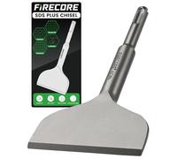 SDS Chisel Bits, Firecore SDS Plus Chisel 165mm x 75mm, 42CrMo Special Steel, SDS Bent Tile Chisel for SDS Plus Hammer, Tile Remover Tool - FS22365