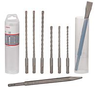 SDS+ DRILL BIT & CHISEL SET - 8PC - BOSCH