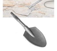 SDS HEX Chisel, 44 x 14 cm Bits Spade made of 40CR Steel for 65A Electric Pick, SDS HEX Clay Breaker with Hexagonal Handle for Digging Through Concrete, Removing Tiles and Compacted Soil