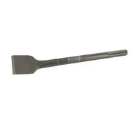 SDS-Max Angled Chisel, Reinforced Steel, Ergonomic Design, Ideal for Breaking Concrete and Demolition tasks.
