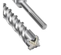SDS Max Drill Bit 42 x 600 mm, Concrete Drill with 4 Carbide Cutting Edges and Double Helix, Hammer Drill Bit for Concrete, Stone, Natural Stone