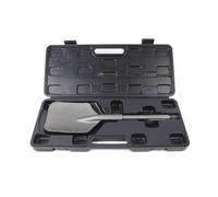 SDS-Max Spade Chisel Bit with Hex Shank for Concrete Breaking and Shoveling - Includes Carrying Case