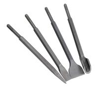 SDS Plus Chisel Set Point Flat Gouge and Tile Chisels (4pcs kit) TE282