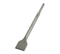 SDS Plus Chisel Set - Precision Chromium-Vanadium Steel for Concrete, Brick & Masonry - Flat, Pointed & Gouge Options - 250mm Rotary Hammer Attachment (Flat Chisel - 40x14x250mm)