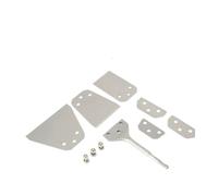 SDS/Plus Floor Scraper Electric Hammer Replaceable Inserts Scaling Chisel Shovel for Tile Brick Concrete Wall Removal Tools(5Inch Shovel A)