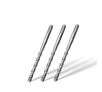SDS Plus Hammer Drill Bits 10mm x 160mm x 3pcs,Professional Cross Tip Carbide Drill bit for Brick Walls, Masonry,Concrete, Stone
