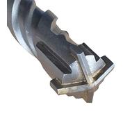 SDS Plus Masonry Drill Bit Diameter 28 x 600 mm Hammer Drill Bit Quadro-X for Masonry Bohrfux