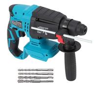 SDS-Plus Rotary Hammer Drill for Makita 18V Battery,Max Drilling Diameter 28mm,2 Joules Cordless Hammer Drill for Concrete Masonry,Stones, Cement,Tool Only