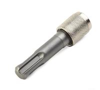 SDS Socket Adapter with 1/4 Inch Hex Shank, Metal Drill Bit Converter for Electric Hammer, Screwdriver Holder, Round Shank to Hex Connection Tool