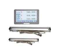 Sds200S3 Axis Full Touch Screen Digital Dro Kit Readout Display With 2Pcs 5Um Linear Scale Ruler (100Mm 1000Mm 5Um Dro Kit)