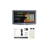SDS2MS 2 Axis DRO Digital Readout AC110V/220V Display and 2 Pieces 100-1000mm Linear Scale Encoder(0.001mm complete kit)