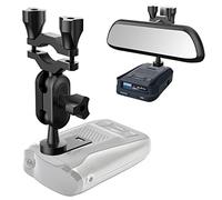 SDSACZMU Car Mount Radar Detector, Uniden Compatible, ABS & Alloy Mount, 360° Rotation, Easy Install, 1 Pack