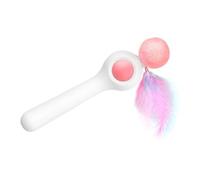 sdSDGrw cat toys, Interactive Automatic Stretching Cat Toy Pet Teasing Stick Sturdy Material for Indoor Play Engaging