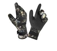 SDSKZOZP Diving Gloves Surfing Wetsuit Camo 3mm 5mm Neoprene Thermal Anti Slip Flexible For Spearfishing Swimming Rafting Kayaking(Camo-3mm,L)