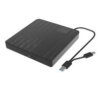 SDSKZOZP External DVD Drive USB 3.0 Type-C CD Burner Portable +/-RW Optical Slim ROM Player for Windows Linux Mac OS