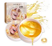 SDSM 30 Pair 24k Gold Under Eye Gel Patches, Eye Masks for Puffy Eyes, Collagen Eye Patches Skincare, 5X Anti Wrinkle Moisturizing, Repairing Puffy Eyes & Dark Circle, Smooth Tired
