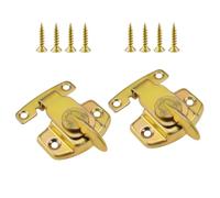 SDTC Tech 2 Pack Dining Table Locks Metal Spring Table Leaf Buckle Latches