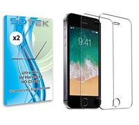 SDTEK *2 Pack Screen Protector for iPhone SE (2016-2019) / iPhone 5 / 5s / 5c Tempered Glass Premium Screen Guard