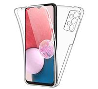 SDTEK Case Compatible with Samsung Galaxy A13 4G, Full Body Front and Back Protection 360 Phone Cover Clear Transparent Soft