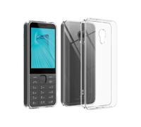 SDTEK Case for Nokia 235 4G 2024 Clear Gel Transparent Soft Premium Case Cover [Silicone TPU]