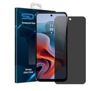 SDTEK for Motorola Moto G34 Privacy Screen Protector Tempered Glass Screen Guard Anti Peeking