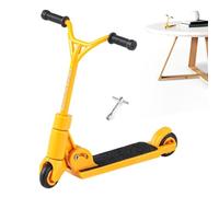 Sdtgrtht Finger Scooter, Decorative Relaxing Foldable, Push-Pull Sensory Mini Scooter, for Men Adults Children Students Commuting Travel Airplane Waiting Room Classroom