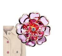 Sdtgrtht Flower Button Lids | Vintage Clothing Decoration Elegant and Novelty DIY - Clip Button Cover for Women Jewellery | for Grandma, Women, Mother, Se référer au descriptif, refer to the