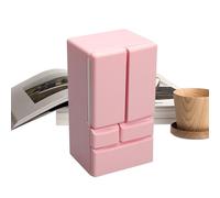 Sdtgrtht Toy Fridge - 1:12 Scale Small Refrigerator Home Decor,Toy Kitchen Products, Children Play Home, Doll House Furniture for Birthday Christmas Easter