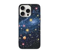 SDTLMNW Constellation Star Clusters Galaxies Printed Phone Case for iPhone 15 Pro 6.1 inch Shockproof Phone Case Cover,Anti-Fingerprint,Non-Yellowing