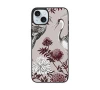 SDTLMNW Floral Herbs Botanical Engraving Printed Phone Case for iPhone 15 6.1 Inch Shockproof Phone Case Cover with Camera Lens Protectors,Anti-Fingerprint,Non-Yellowing