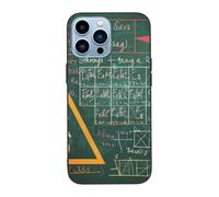SDTLMNW Formulas Shapes Theory Math Lesson Word Printed Phone Case for iPhone 13 Pro 6.1 inch Shockproof Phone Case Cover for iPhone 13 Pro,Anti-Fingerprint,Non-Yellowing White